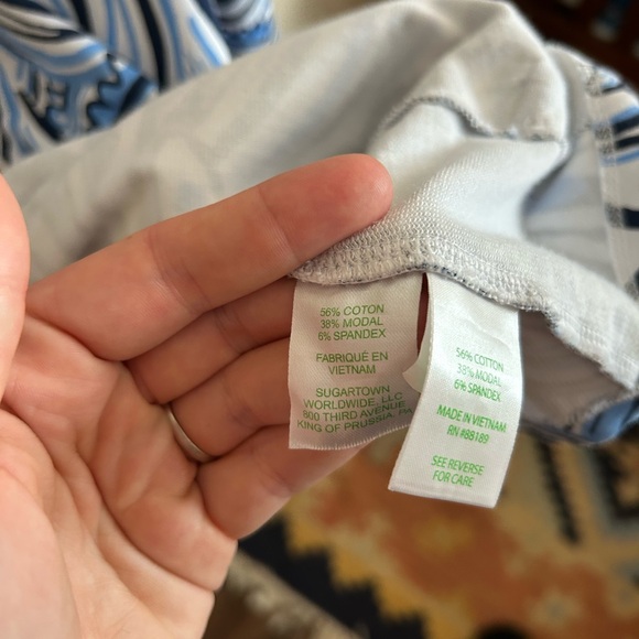 Lilly Pulitzer Blue and White Swirl Dress - Picture 3 of 4